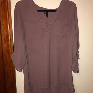 Maurice’s Cross Neck Blouse